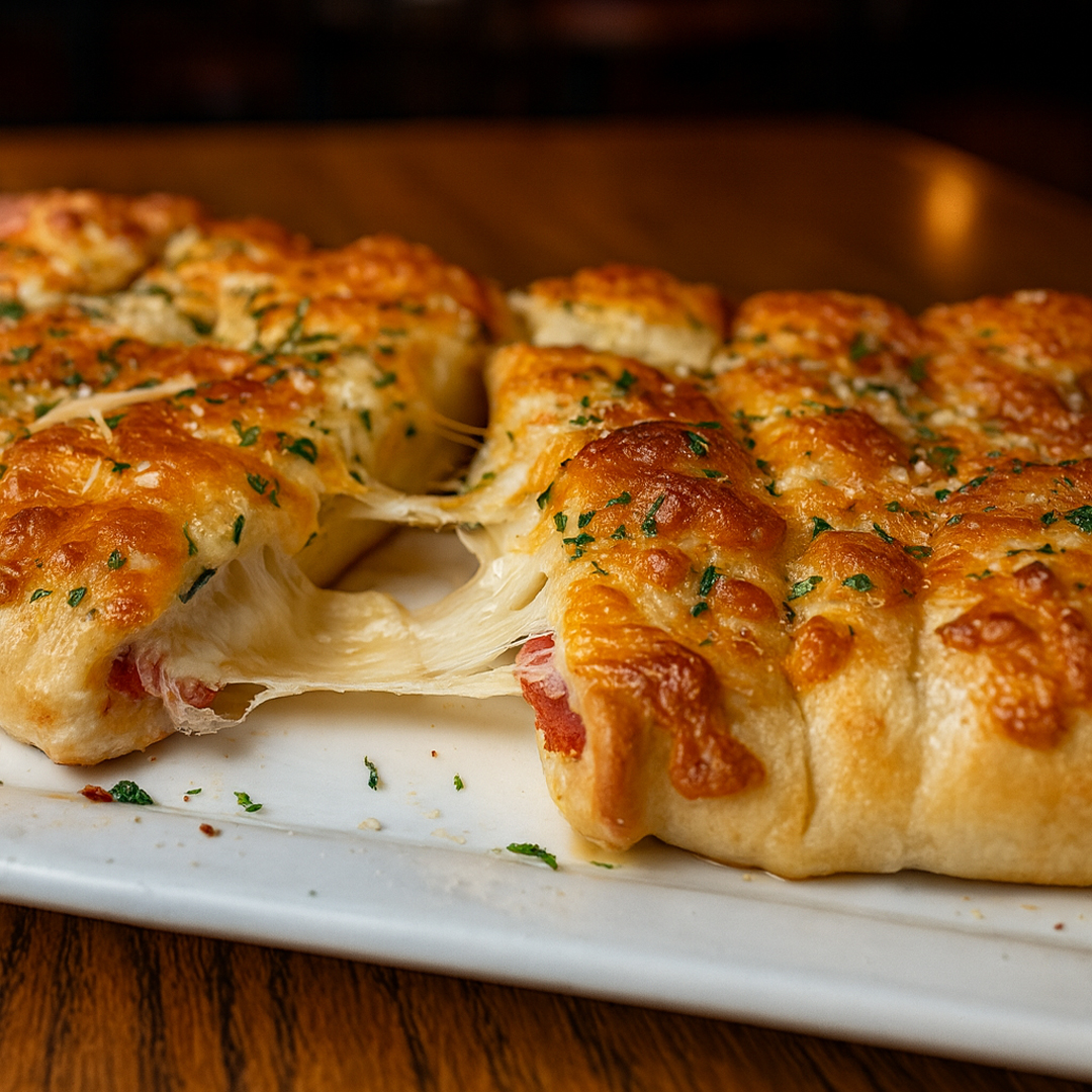 pepperoni Pull Apart Cheese Bread