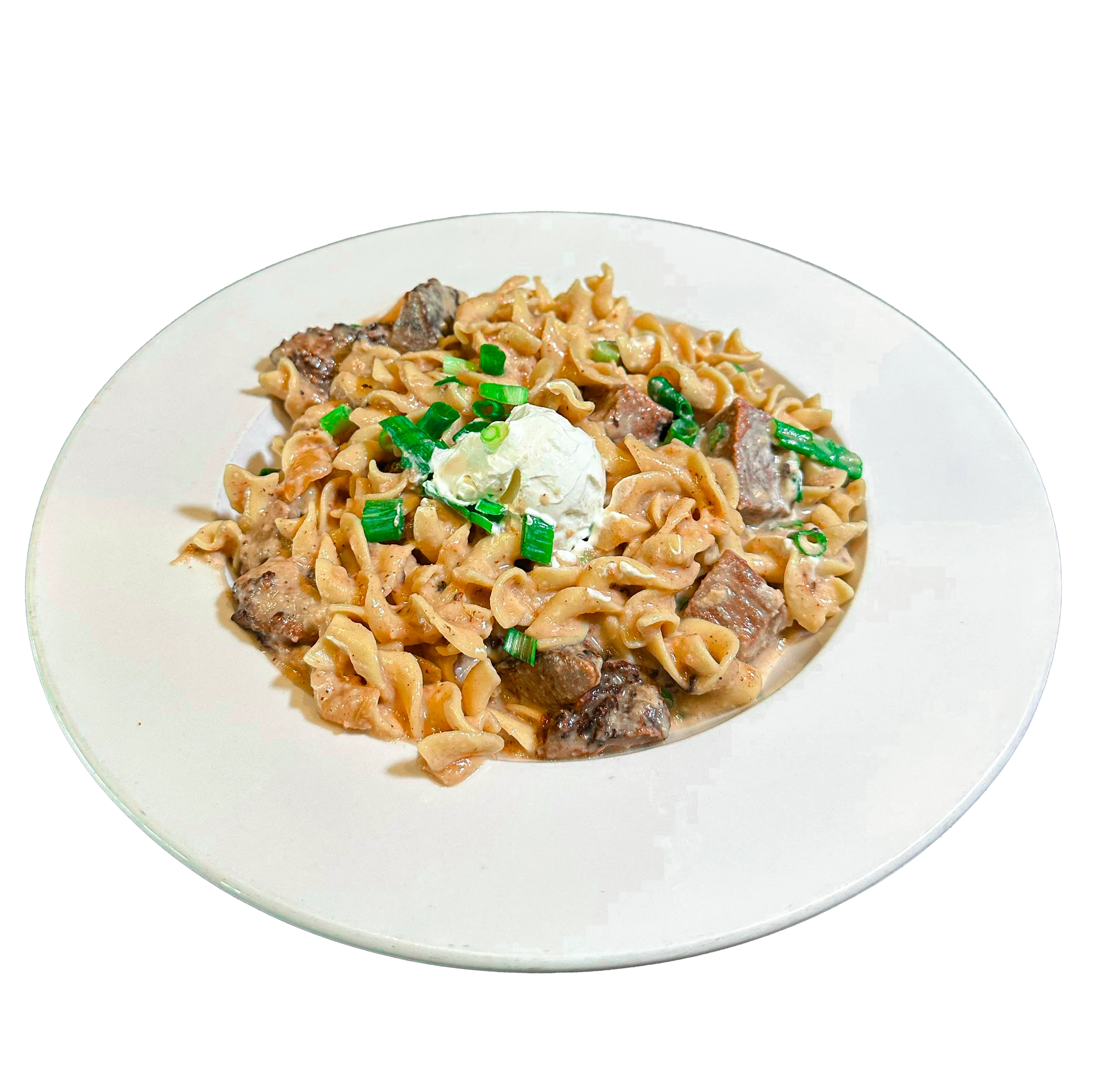 Beef stroganoff